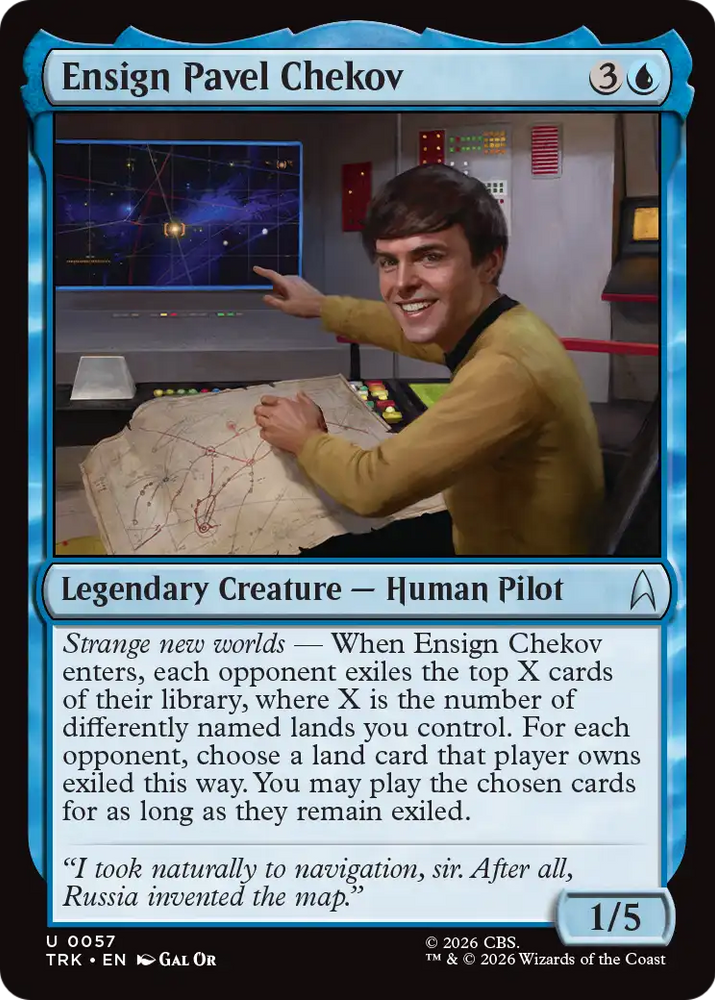 Ensign Pavel Chekov [Star Trek]