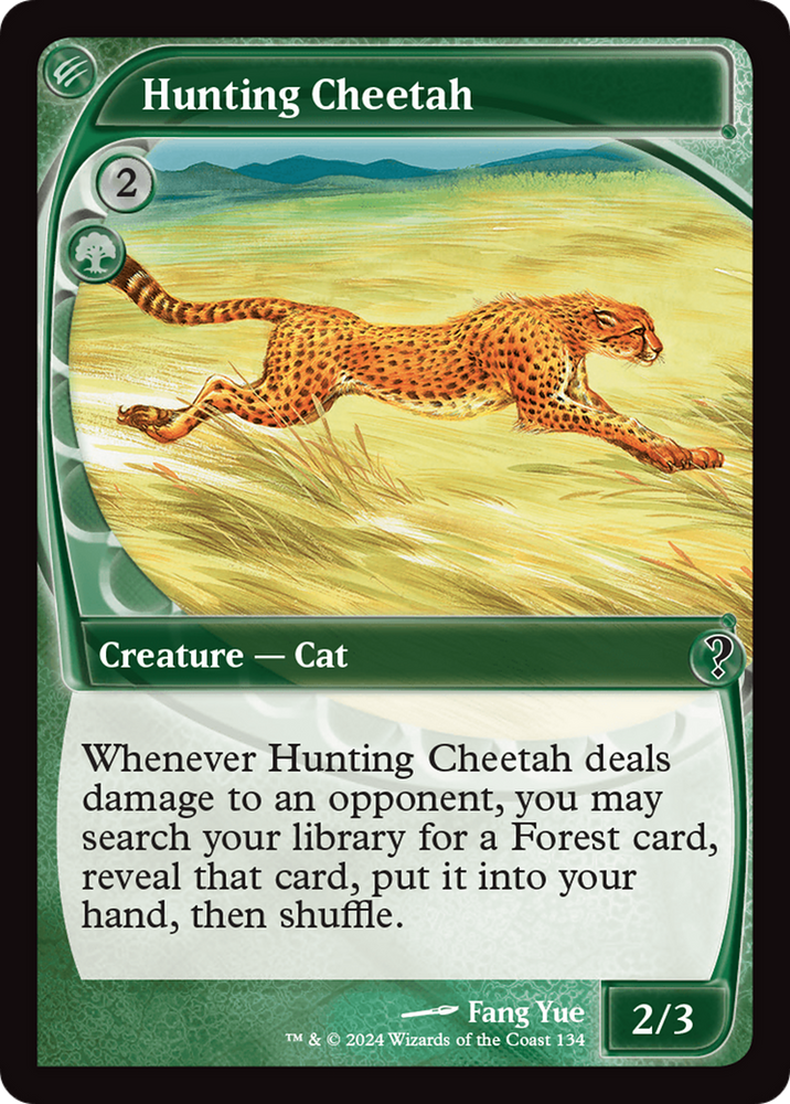 Hunting Cheetah (Future Sight) [Mystery Booster 2]