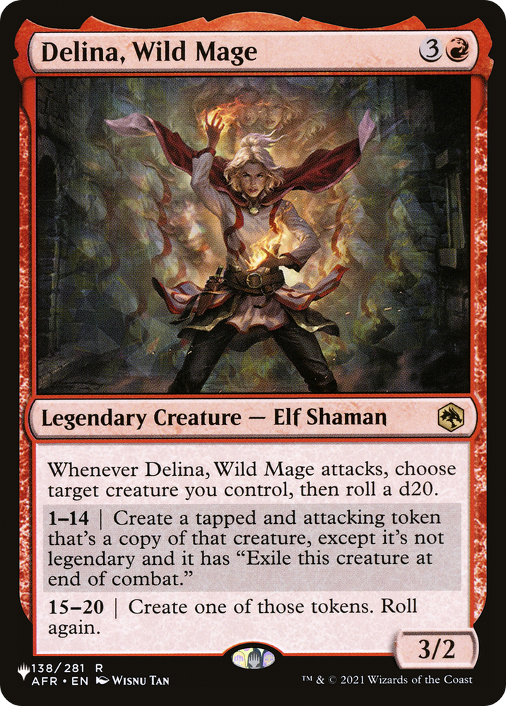 Delina, Wild Mage [The List]