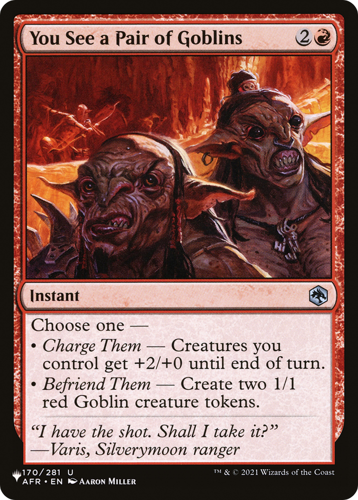 Dance with Goblins - Dance with Calamity [Secret Lair Drop Series]