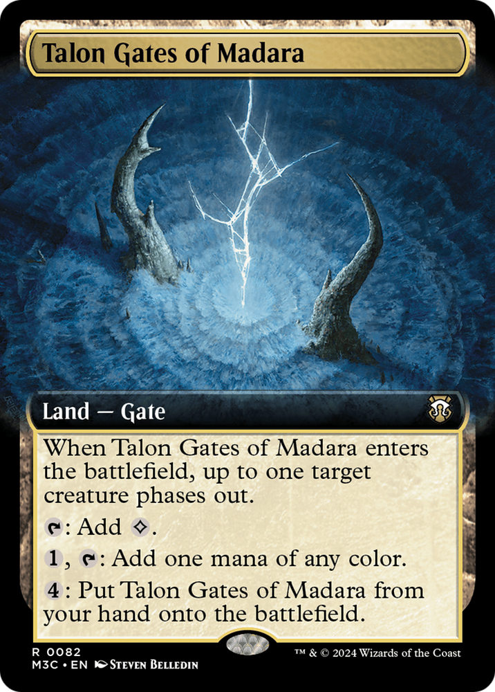 Talon Gates of Madara (Extended Art) (Ripple Foil) [Modern Horizons 3 Commander]