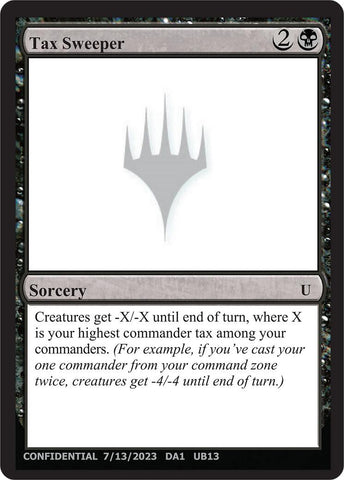Tax Sweeper [Mystery Booster]