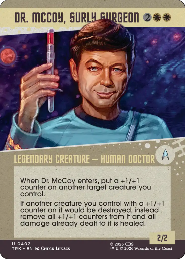 Dr. McCoy, Surly Surgeon (Showcase) [Star Trek]
