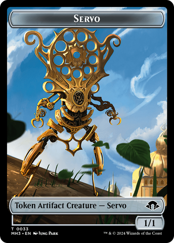 Servo // Snake Double-Sided Token [Modern Horizons 3 Tokens]