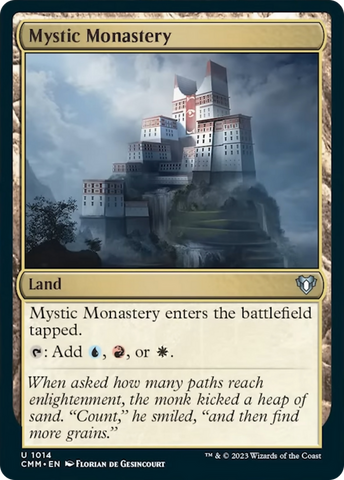 Mystic Monastery [Commander Masters]