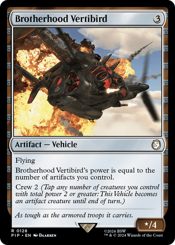 Brotherhood Vertibird [Fallout]