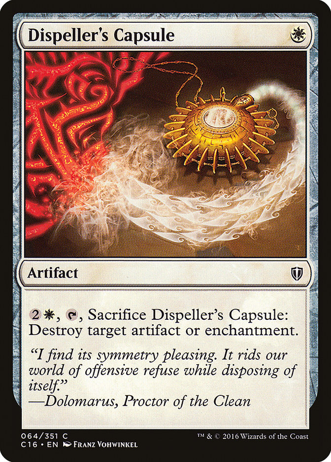 Dispeller's Capsule [Commander 2016]