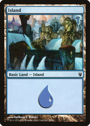 Island (39) [Duel Decks: Izzet vs. Golgari]